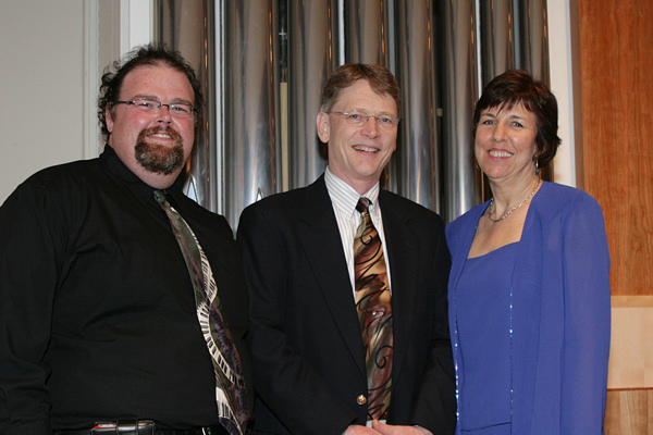 Danny Sigmon, Ric Parsons, and Lois Gurney